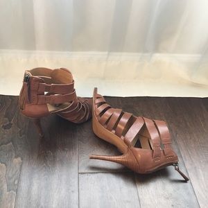 Nine West leather heeled sandal